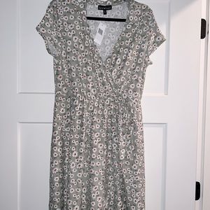 New floral cotton dress
